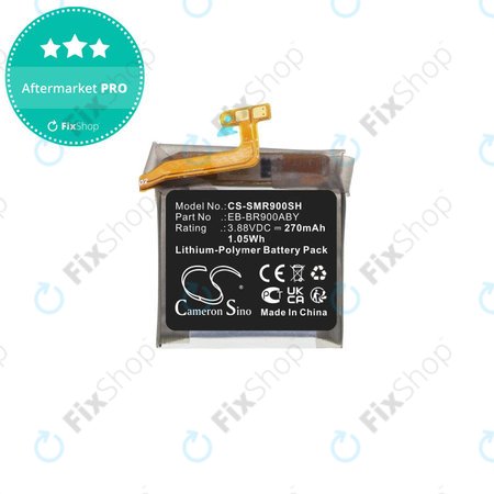 Akkumulátor Samsung Watch 5 40mm, 270mAh, Li-Pol, 3.88V, EB-BR900ABY, HQ