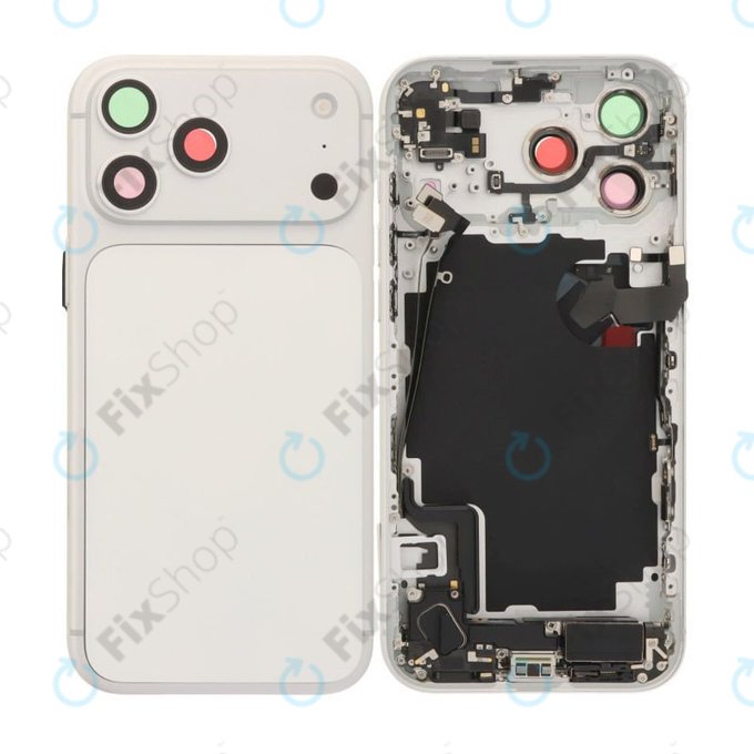 Hátsó ház iPhone 17 Pro, Silver