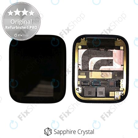 Apple Watch 7 45mm - LCD Kijelző + Érintőüveg (Sapphire Crystal) Original Refurbished PRO