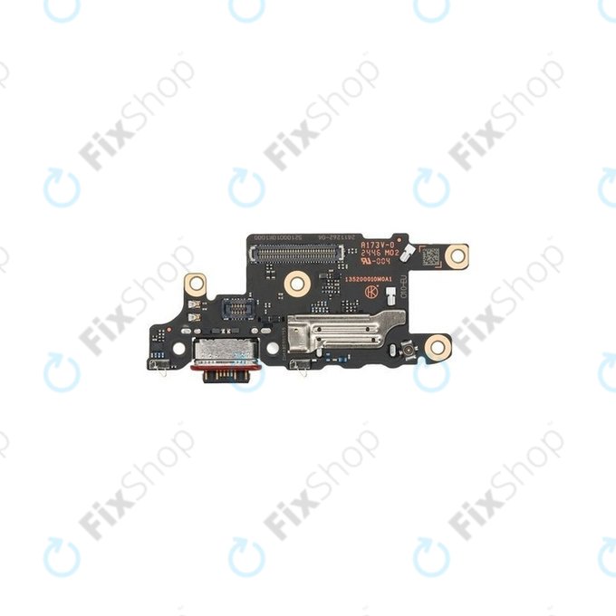 Xiaomi Poco X7 Pro 2412DPC0AG - Töltő Csatlakozó + PCB Alaplap + SIM Čítač - 56000400O1000 Genuine Service Pack
