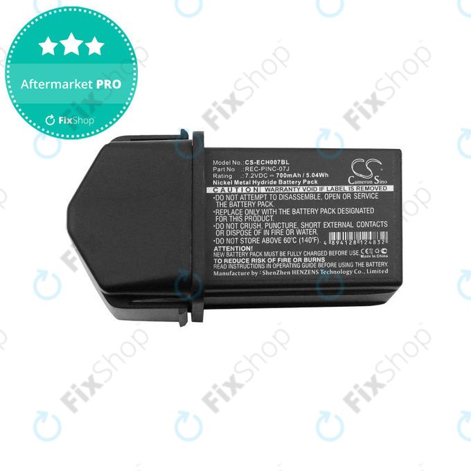 Akkumulátor Elca CONTROL-0, 700mAh, Ni-MH, 7.2V, PINC 07MH, HQ