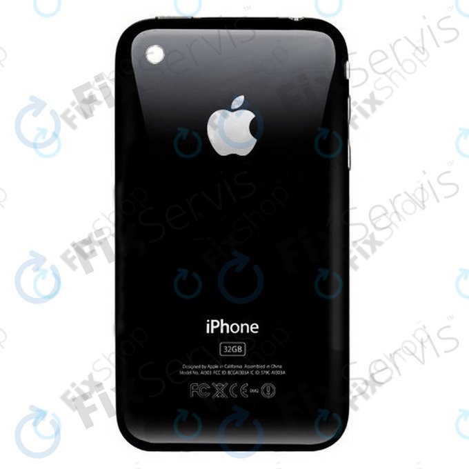 Apple iPhone 3GS - Hátsó Housing (Black)