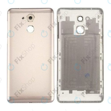 Huawei Nova Smart, Enjoy 6s, Honor 6c - Akkumulátor Fedőlap + Kamera lencséje (Gold)