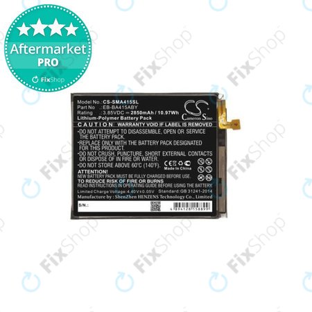 Samsung Galaxy A41 A415F - Akkumulátor EB-BA415ABY 2850mAh HQ