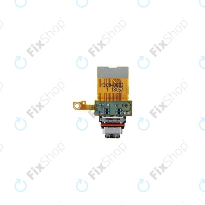 Sony Xperia XZ2 Compact - Nabíjací konektor + Flex Kábelek - 1309-8693 Genuine Service Pack