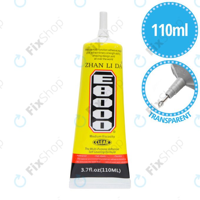 Adhesive Ragasztó E8000 - 110ml (Átlátszó)