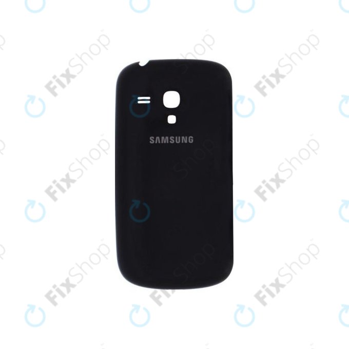 Samsung Galaxy S3 Mini i8190 - Akkumulátor Fedőlap (Onyx Black)