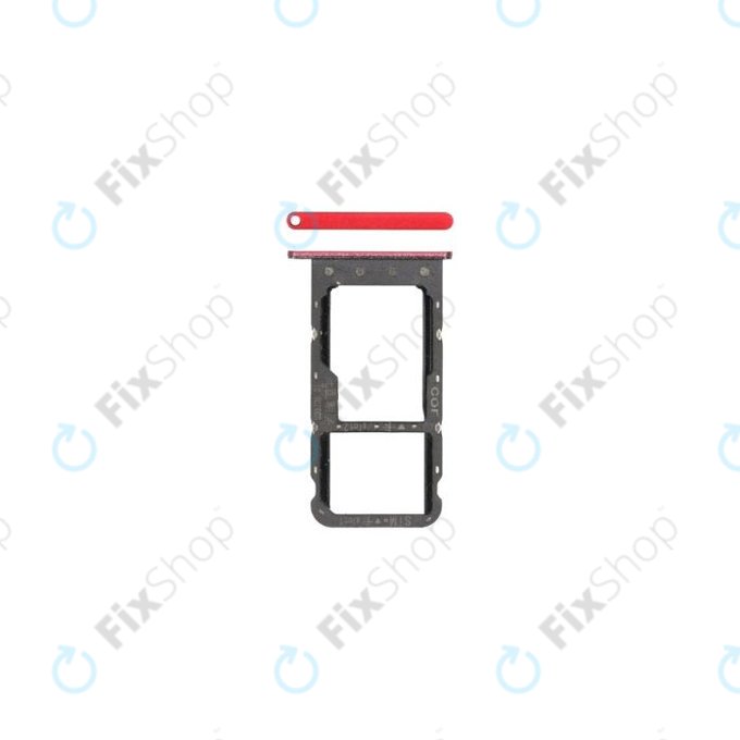 Huawei Honor Play - SIM Adapter (Red) - 51661KAE Genuine Service Pack