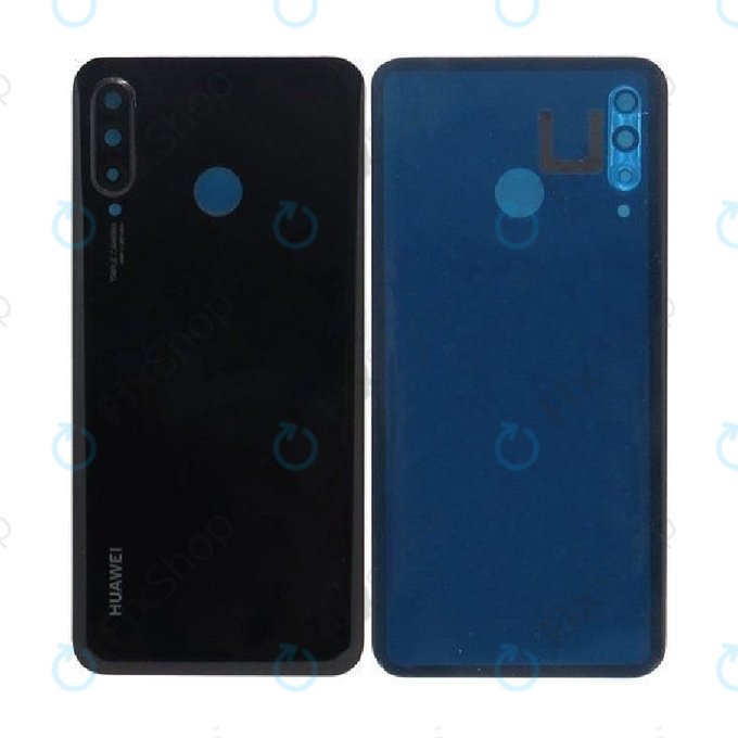 Akkumulátor Fedőlap Komplett Huawei P30 Lite, Midnight Black