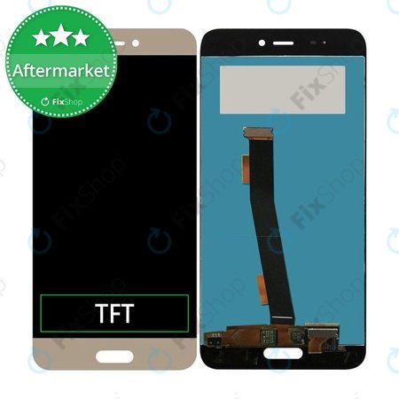 Xiaomi Mi 5 - LCD Kijelző + Érintőüveg (Gold) TFT