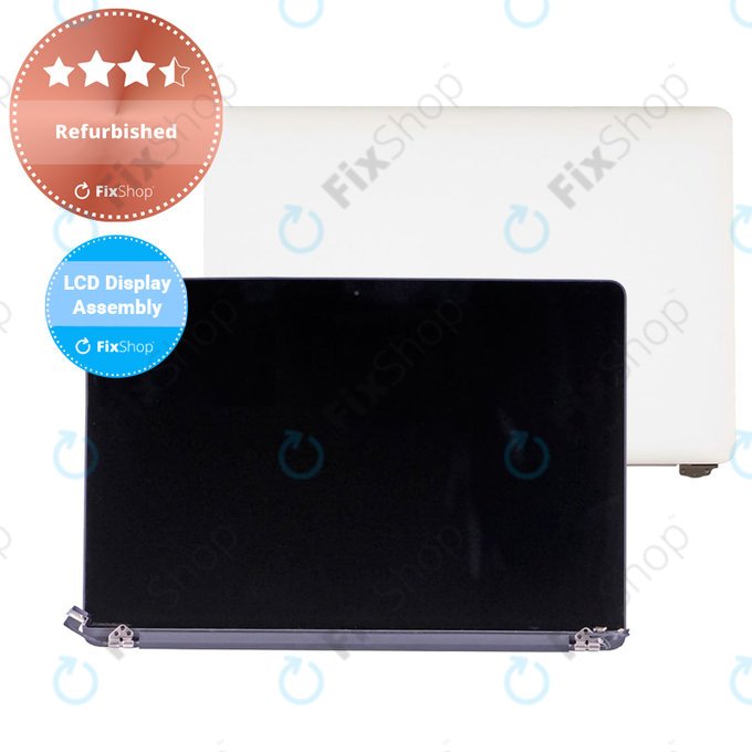 Apple MacBook Pro 15" A1398 (Mid 2015) - LCD Kijelző + Előlapi Üveg + Fedőlap Refurbished