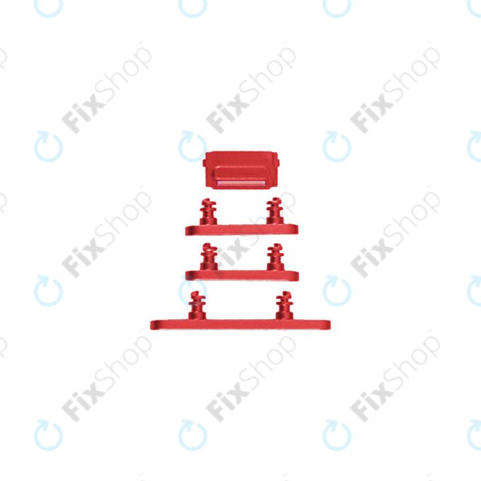 Apple iPhone 14 - Oldal Gombok (Red)