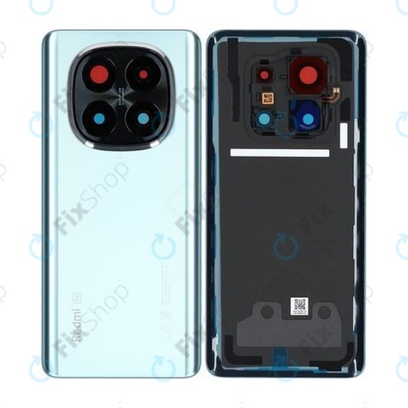 Xiaomi Redmi Note 14 Pro+ 5G - Akkumulátor Fedőlap (Frost Blue) - 5600220O16U00 Genuine Service Pack