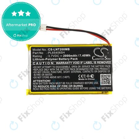 Akkumulátor Luvion Prestige Touch 2, 2000mAh, Li-Pol, 3.7V, PL654065H, HQ