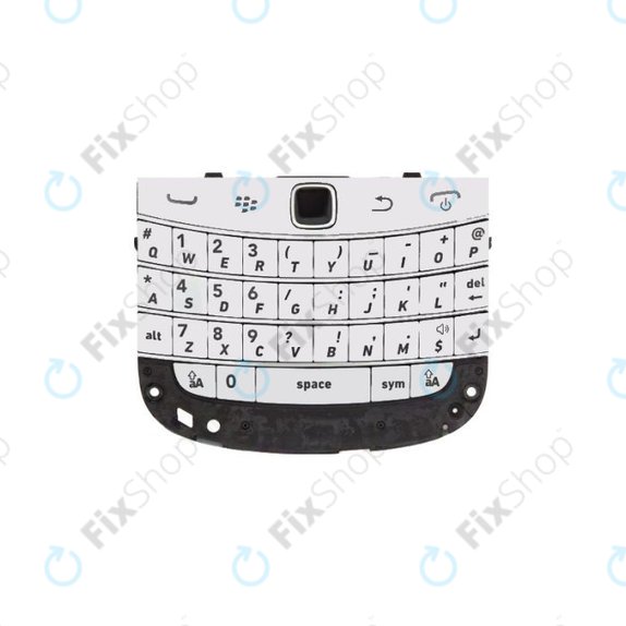 Blackberry Bold Touch 9900 - A billentyűzet kész - fehér
