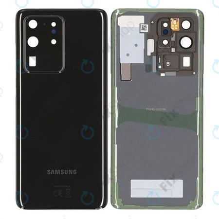 Samsung Galaxy S20 Ultra G988F - Akkumulátor Fedőlap (Cosmic Black) - GH82-22217A Genuine Service Pack