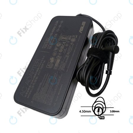 Töltő adapter, Asus, B0A001-00080600, 150W, 19.5V, Genuine Service Pack