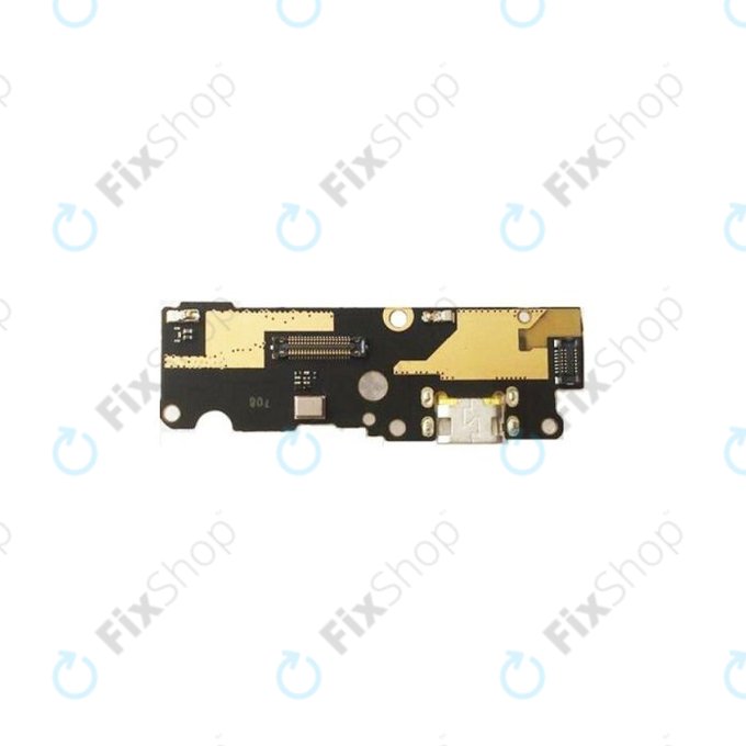 Lenovo P2 P2a42 - Töltő Csatlakozó + Mikrofon + Rezgőmotor PCB Alaplap