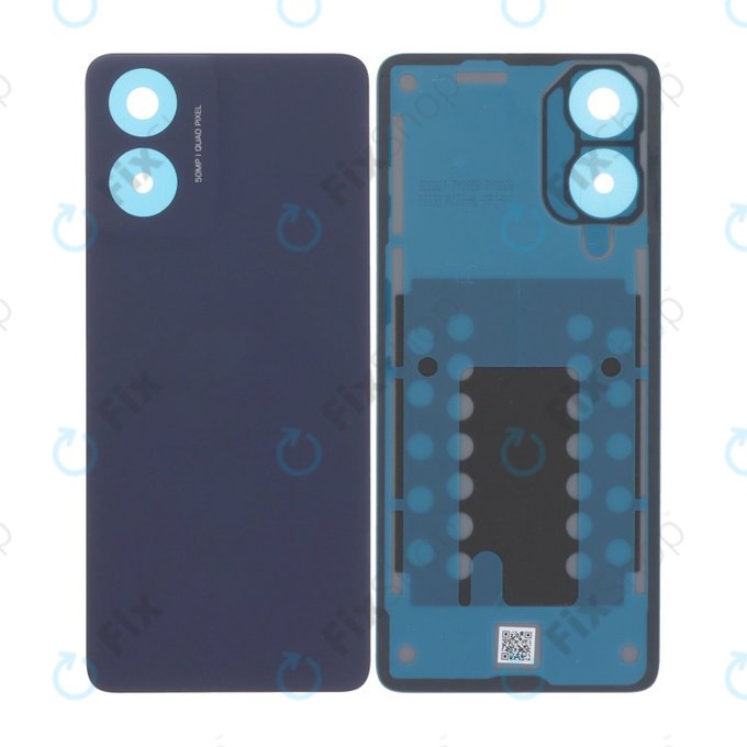 Motorola Moto G04 - Akkumulátor Fedőlap (Concord Black)