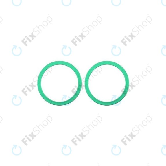Apple iPhone 11, 12, 12 Mini - Hatsó Kamera Lencse Keret (Green) - 2db