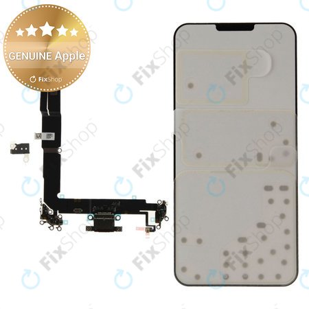 Töltő Csatlakozó + Flex Kábel | iPhone 16 Plus | Black | 923-11092 | Genuine Apple