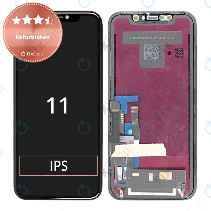 Apple iPhone 11 - LCD Kijelző + Érintőüveg + Keret Refurbished