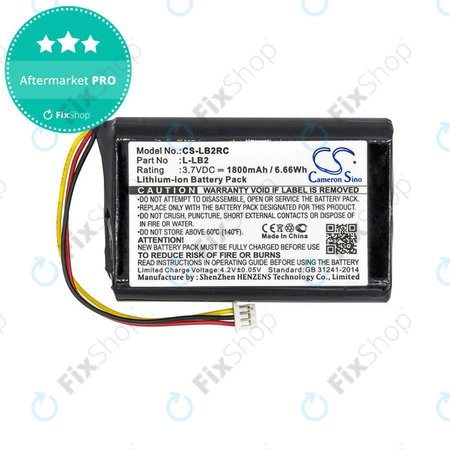 Akkumulátor Logitech MX1000, 1800mAh, Li-Ion, 3.7V, L-LB2, HQ