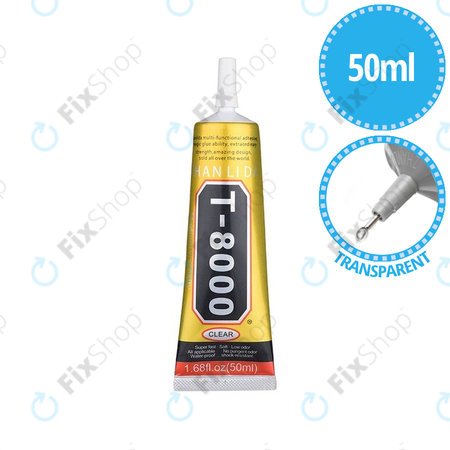 Adhesive Ragasztó T-8000 - 50ml (Színtelen)