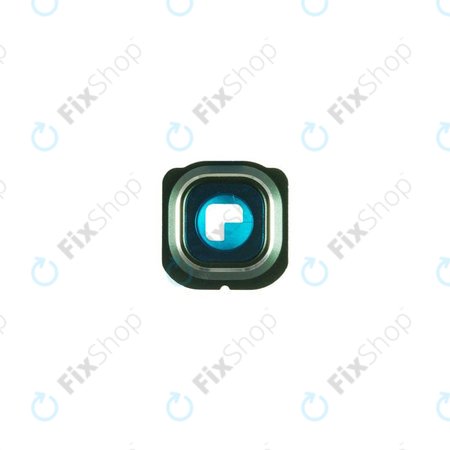 Samsung Galaxy S6 Edge G925F - Hatsó Kamera Lencse Keret (Green Emerald) - GH98-35867E Genuine Service Pack