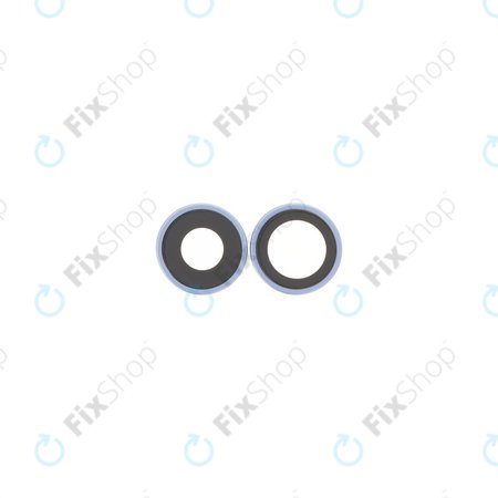 Apple iPhone 17 - Hátlapi Kamera Lencse Kerettel (Mist Blue) - 2db