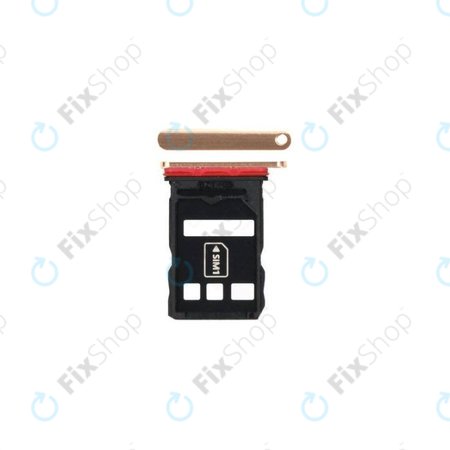 Huawei P40 - SIM Adapter (Blush Gold) - 51661RAF Genuine Service Pack