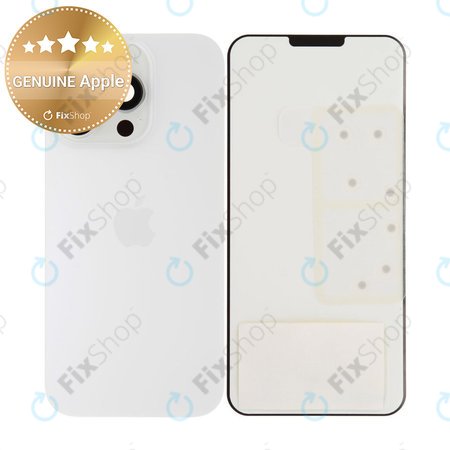 Hátsó Ház Üveg | iPhone 16 Pro | White Titanium | 661-42723 | Genuine Apple
