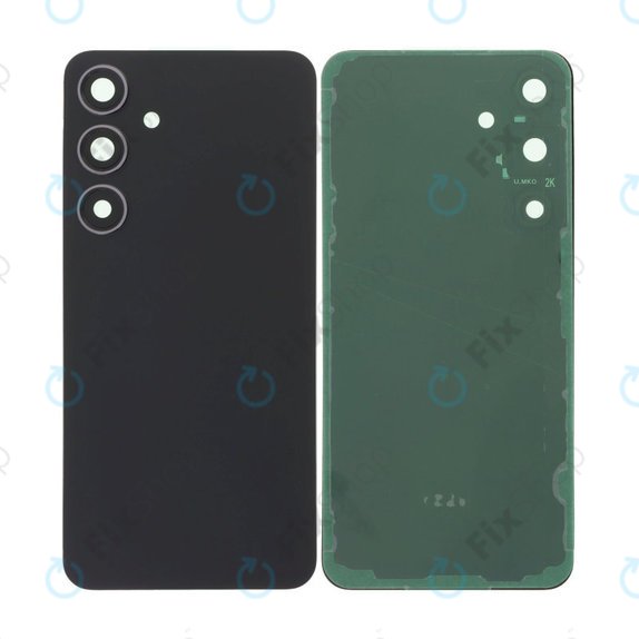Samsung Galaxy S24 Plus S926B - Akkumulátor Fedőlap Komplett (Onyx Black)