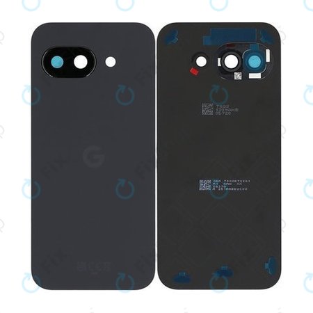 Google Pixel 9a GTF7P GTF7P - Akkumulátor Fedőlap (Obsidian) - G949-01315-00 Genuine Service Pack