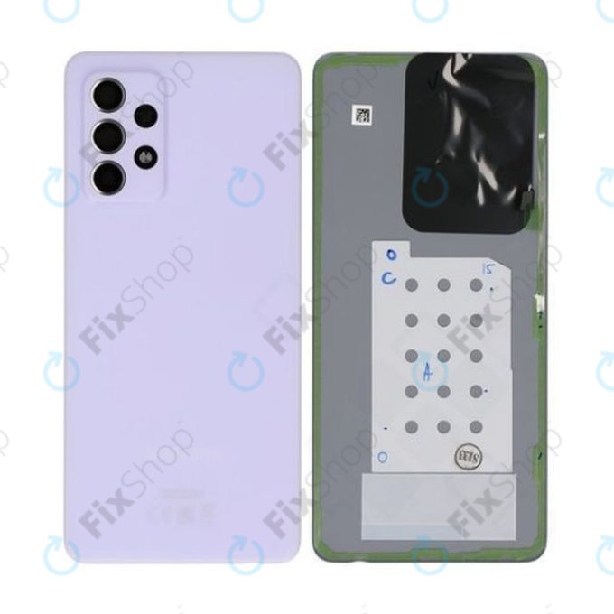 Samsung Galaxy A52s 5G A528B - Akkumulátor Fedőlap (Awesome Violet) - GH82-26858C Genuine Service Pack