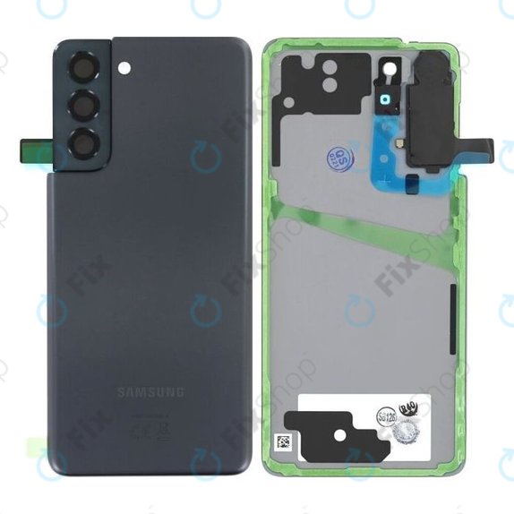 Samsung Galaxy S21 G991B - Akkumulátor Fedőlap (Phantom Gray) - GH82-24520A, GH82-24519A Genuine Service Pack