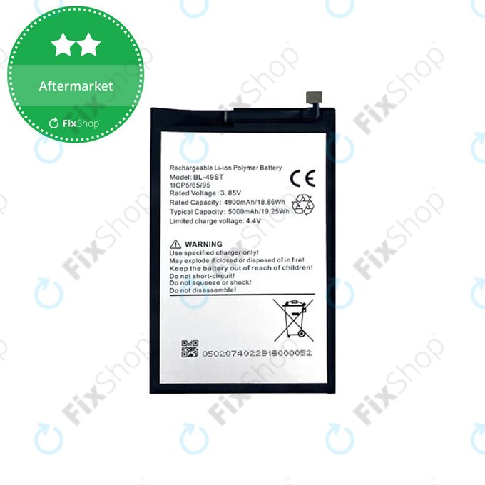 Tecno Spark 10 5G - Akkumulátor 5000mAh