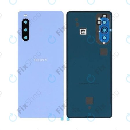 Sony Xperia 10 IV XQCC54 - Akkumulátor Fedőlap (Lavender) - A5047159A Genuine Service Pack