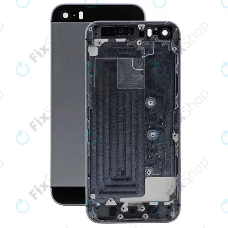Apple iPhone 5S - Hátsó Ház (Space Gray)