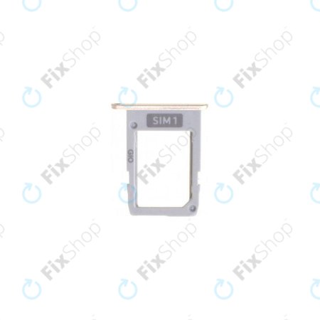 Samsung Galaxy J5 J530F Duos (2017) - SIM Adapter (Gold) - GH64-06463C Genuine Service Pack