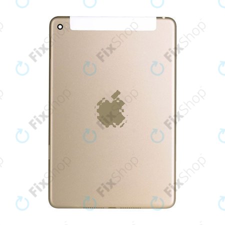 Apple iPad Mini 4 - Akkumulátor Fedőlap 4G Változat (Gold)