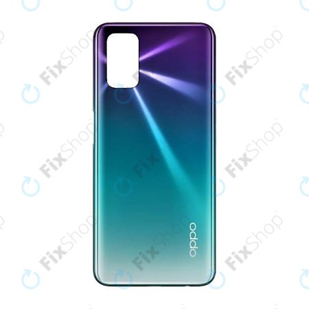 Oppo A72 - Akkumulátor Fedőlap (Aurora Purple)