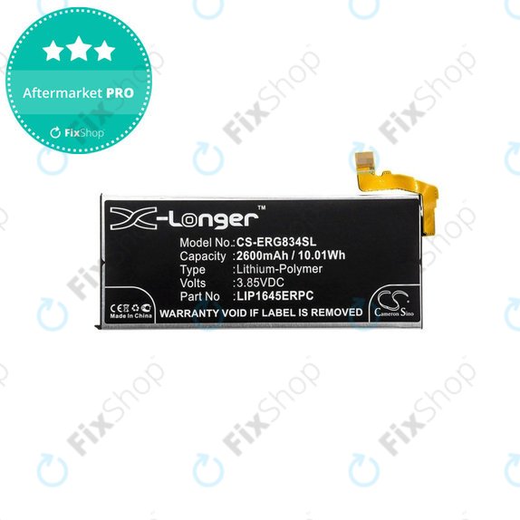 Sony Xperia XZ1 G8341 - Akkumulátor LIP1645ERPC 2600mAh HQ