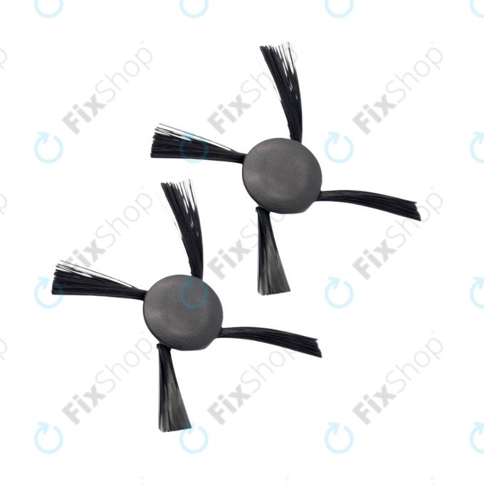 Oldalkefe, 2 db, Fekete Vorwerk Kobold VR100, Neato Botvac D3,D4, D5, D6, D7, D8, D9, D10 készülékhez