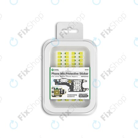 Védőmatrica telefon mikrofonhoz, 2UUL DA32, 500db/csomag