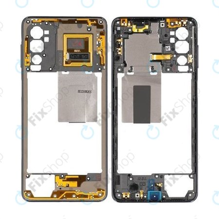 Samsung Galaxy M52 5G M526B - Középső Keret (Black) - GH98-46916A Genuine Service Pack