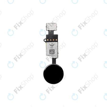Apple iPhone 7 Plus - Kezdőlap Gomb + Flex Kábel (Black)