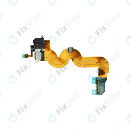 Apple iPod Touch (5th Gen) - Töltő Csatlakozó + Flex Kábelek (Fekete)