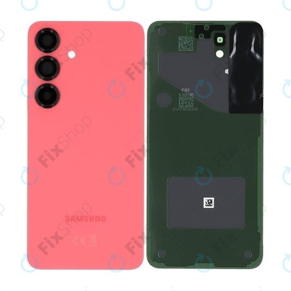 Samsung Galaxy S25 - Akkumulátor Fedőlap (Coralred) - GH82-36295G Genuine Service Pack