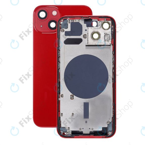 Apple iPhone 13 - Hátsó Ház (Red)